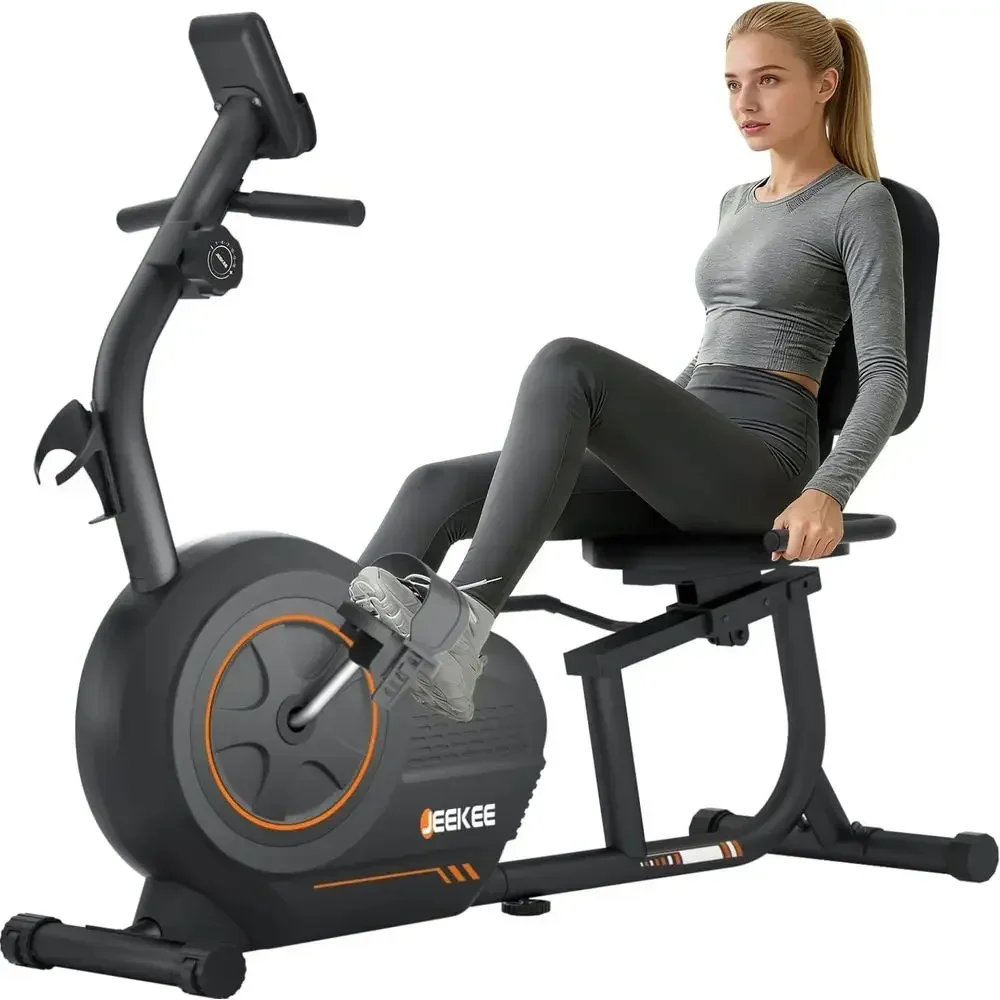 Exercise Bike Magnetic Resistance - จักรยานออกกำลังกายแบบมีแรงต้านแม่เหล็ก รับน้ำหนักได้สูงสุด 400 ปอนด์ ปรับระดับได้ 16