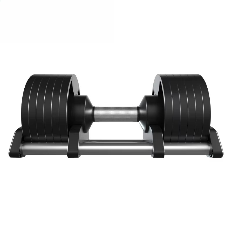 Adjustable Dumbbell Pair 40Kg - อุปกรณ์ฟิตเนสสำหรับยิม ดัมเบลปรับน้ำหนักได้ 20 กก. 24 กก.