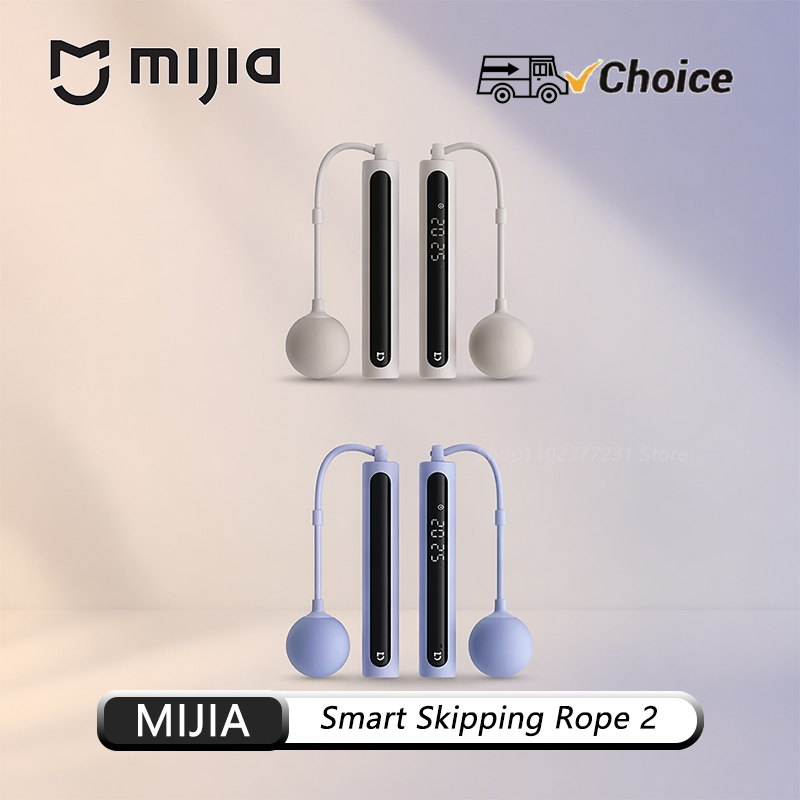 Smart Jump Rope Digital Counter - เชือกกระโดดอัจฉริยะ Mijia รุ่นดั้งเดิม 2 พร้อมตัวนับดิจิตอล ปรับคำนวณแคลอรี่ได้