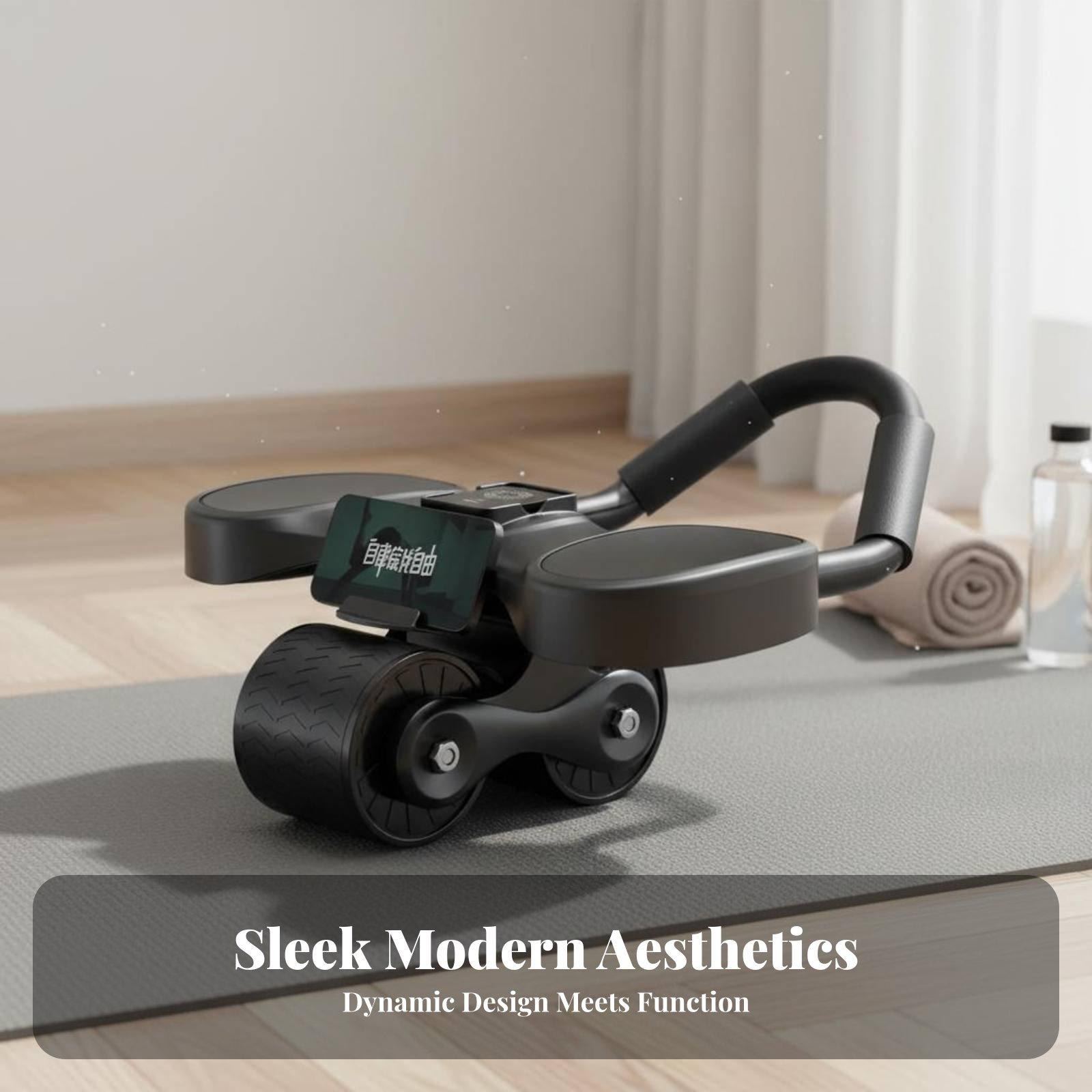 ล้อบริหารหน้าท้องพร้อมที่รองข้ - Ab Roller Wheel With Elbow Support บทวิจารณ์และราคา