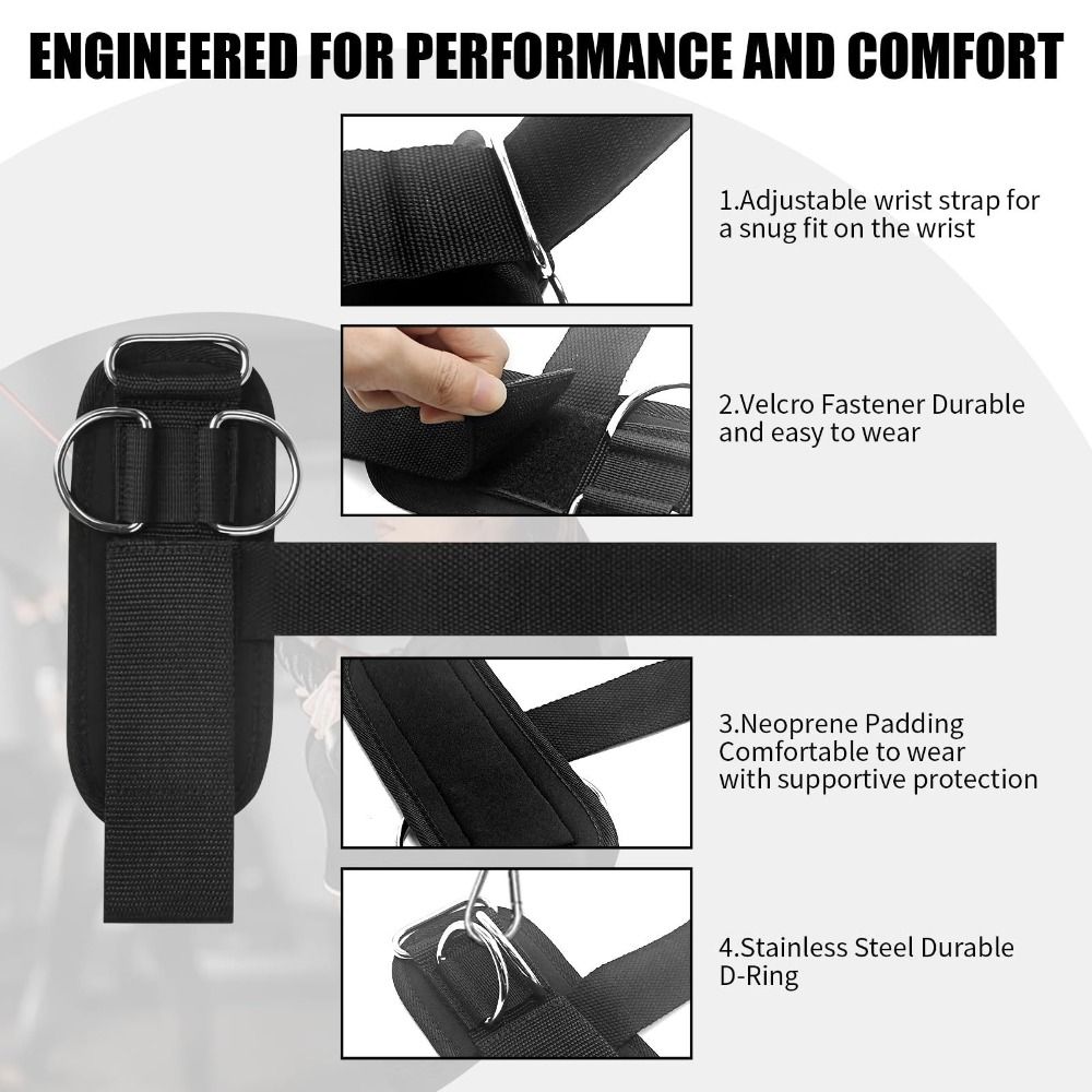 สายรัดยกน้ำหนักกันลื่นพร้อมที่ - Wrist Wraps Weightlifting Support บทวิจารณ์และราคา