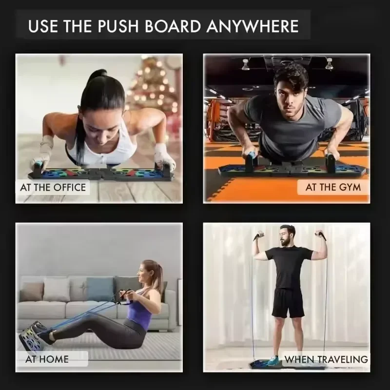 1 ชิ้น ชุดกระดานวิดพื้นพับได้อ - Push Up Board Foldable Multi Function บทวิจารณ์และราคา