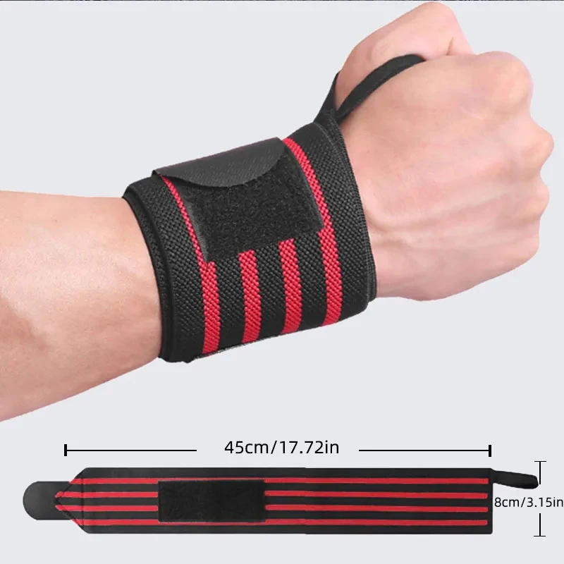 สายรัดข้อมือยืดหยุ่นสำหรับออกก - Wrist Wraps Weightlifting Support บทวิจารณ์และราคา