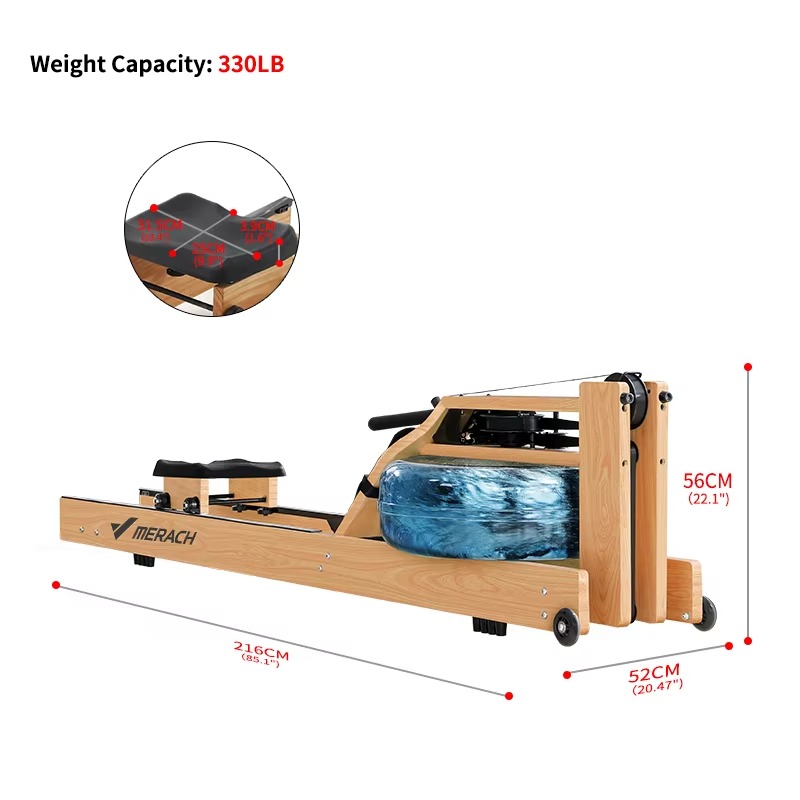 เครื่องกรรเชียงบกไม้คลาสสิก ทน - Fitness Equipment บทวิจารณ์และราคา