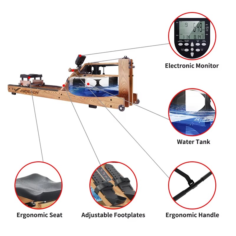 เครื่องกรรเชียงบกไม้คลาสสิก ทน - Fitness Equipment บทวิจารณ์และราคา