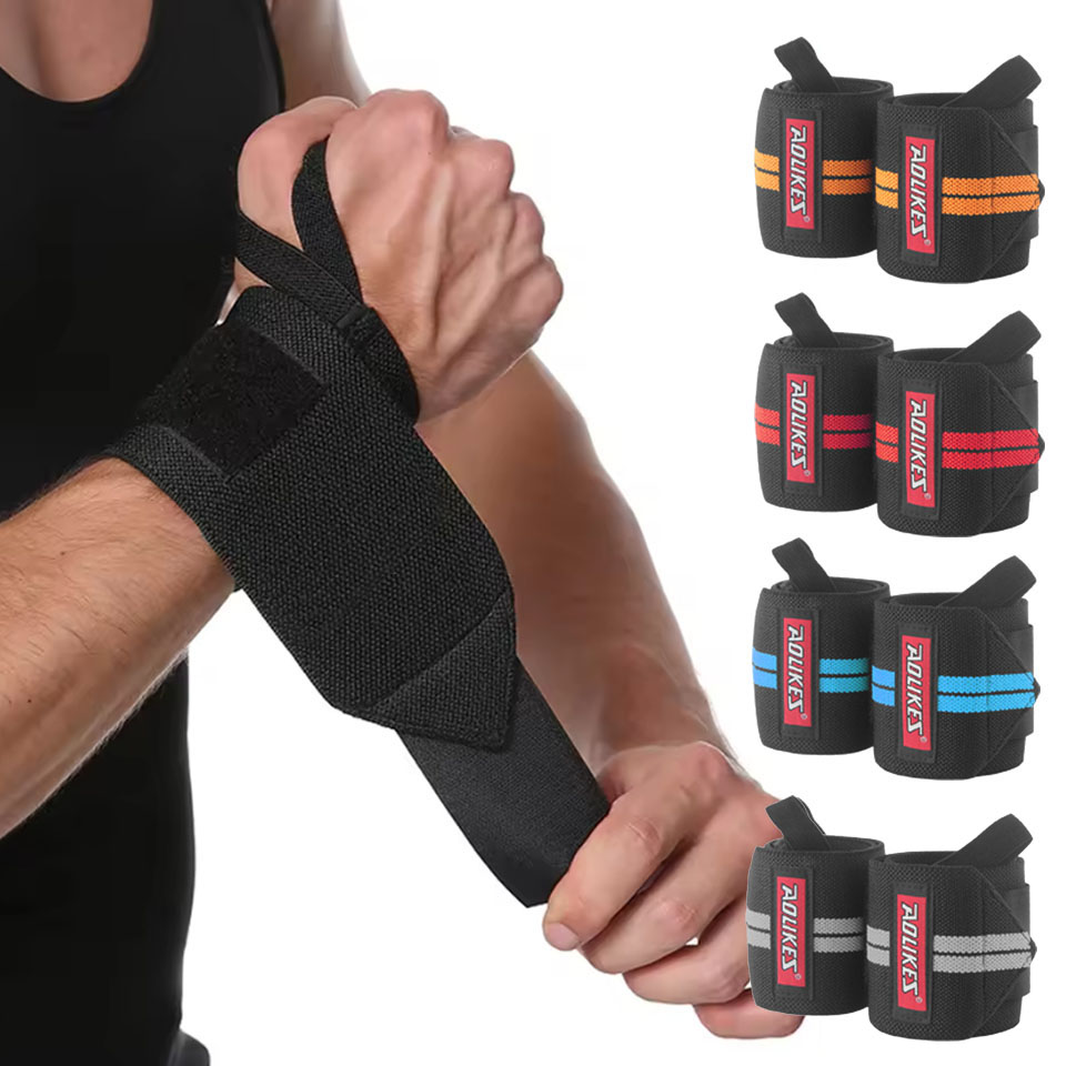 สายรัดข้อมือ AOLIKES สำหรับฟิต - Wrist Wraps Weightlifting Support บทวิจารณ์และราคา